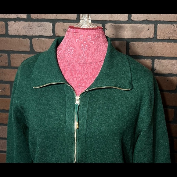 NWT Soft Surroundings Brooklyn Zip Sweater - Picture 3 of 8